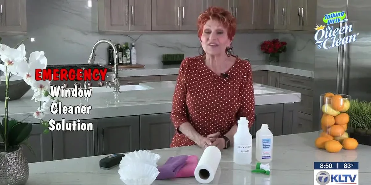 Queen of Clean: Making emergency window cleaner solution