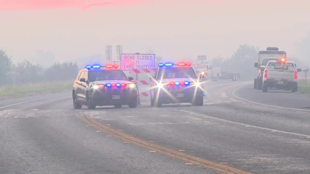 Ross Fire in Texas could be burning for 'days and days,' official says