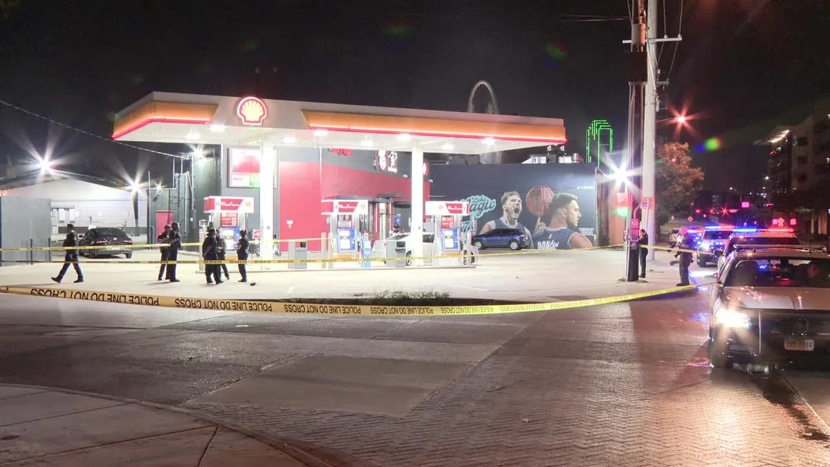 Man critically injured in West Dallas hit-and-run outside gas station after fight erupts