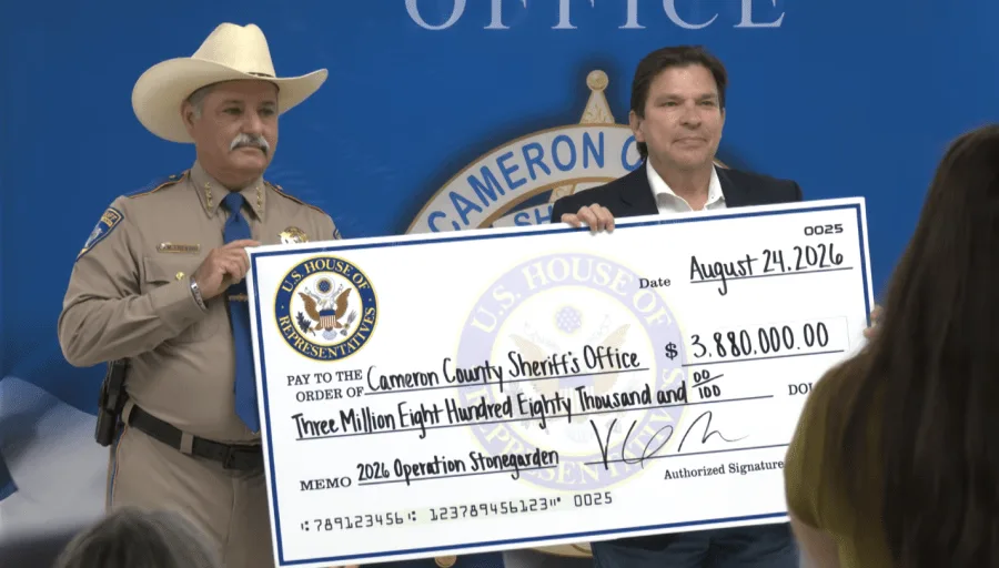 Federal funds secured to upgrade equipment for Cameron County Sheriff's Office
