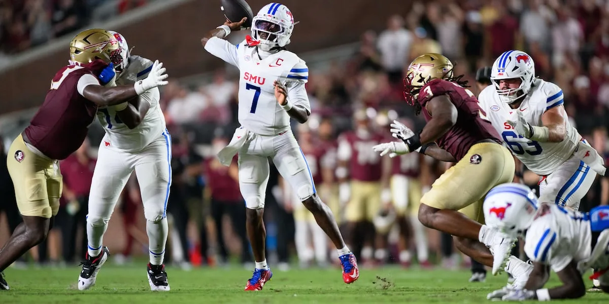 SMU's Kevin Jennings earns Earl Campbell Tyler Rose Award Player of the Week