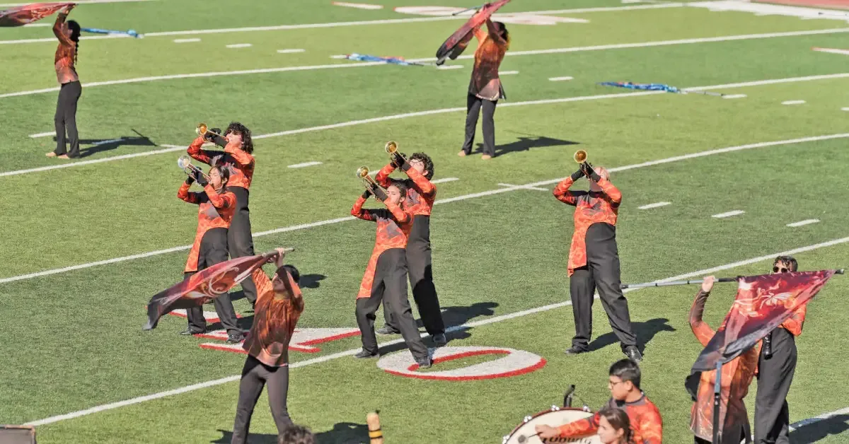 Coyote band earns perfect score
