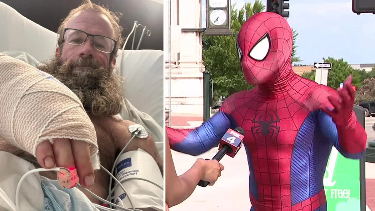 Friendly Denton County Spider-Man recovering after near-fatal snake bites