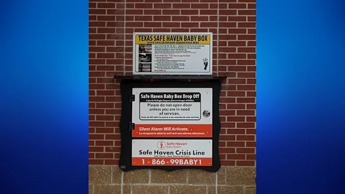 Baby surrendered at Safe Haven Baby Box at fire station in The Woodlands