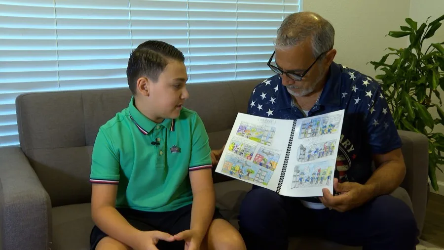 A comic book, a TSA pin and an 11-year-old's mission to remember 9/11