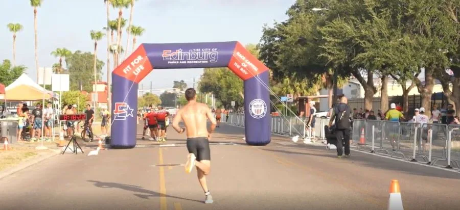 Edinburg hosts sixth annual triathlon at Municipal Park