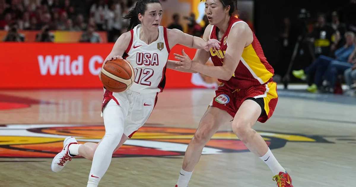 Caitlin Clark helps U.S. beat China 94-61 in women's World Cup opener in Berlin