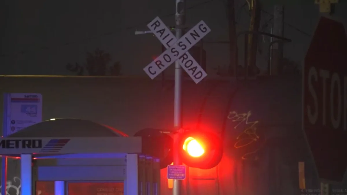 Juvenile hit and killed by train while trying to run across tracks, Houston police say