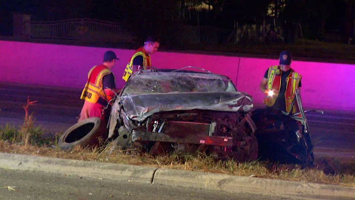 Man taken to hospital after rollover crash on Northwest Side, police say