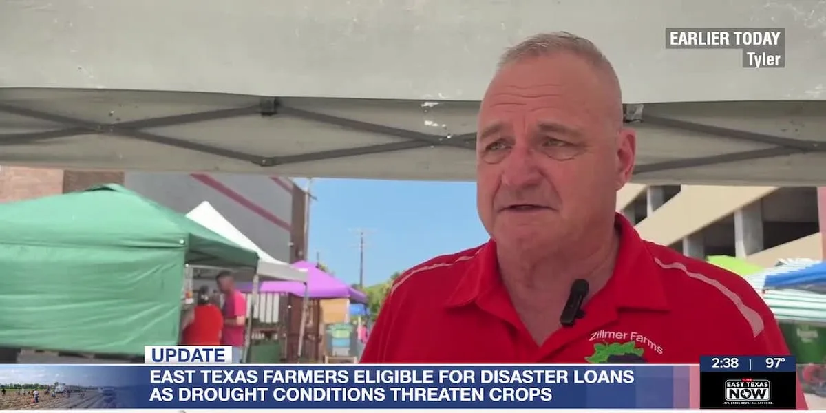 East Texas farmers battles drought ahead of fall harvest