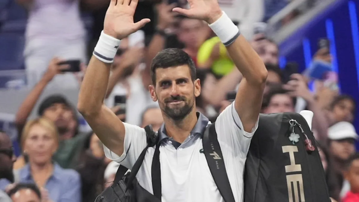 Novak Djokovic loses in opening round of US Open for first time, falling in 5 sets to Mariano Navone