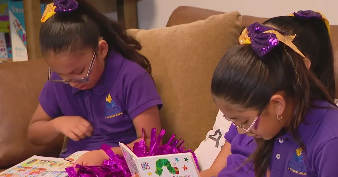 Buckner Preparatory in Dallas gets new reading space, 500 donated books