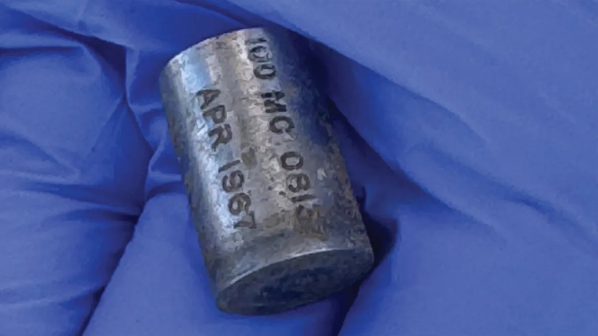 Highly radioactive capsule found buried in West Texas