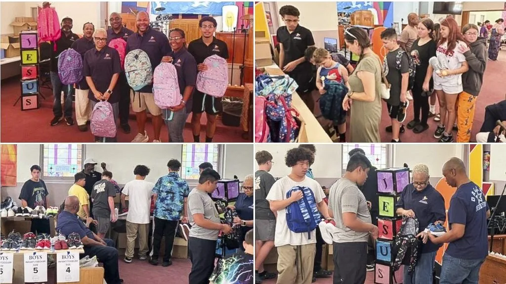 ROC, A Breath of Praise, First Blessings hold Back to School shoe, backpack giveaway