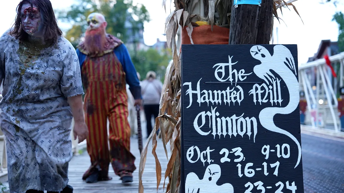 The Red Mill Museum Village combines history and haunts