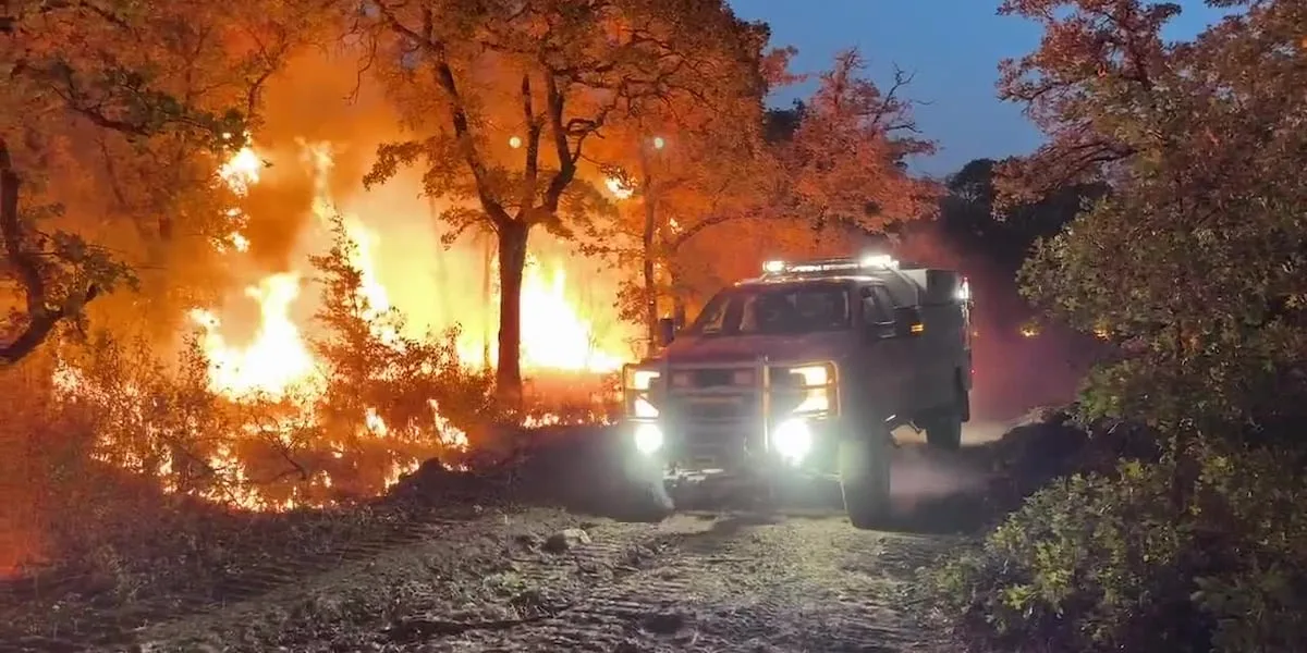Longview Fire Department responds to Ross fire in Central Texas