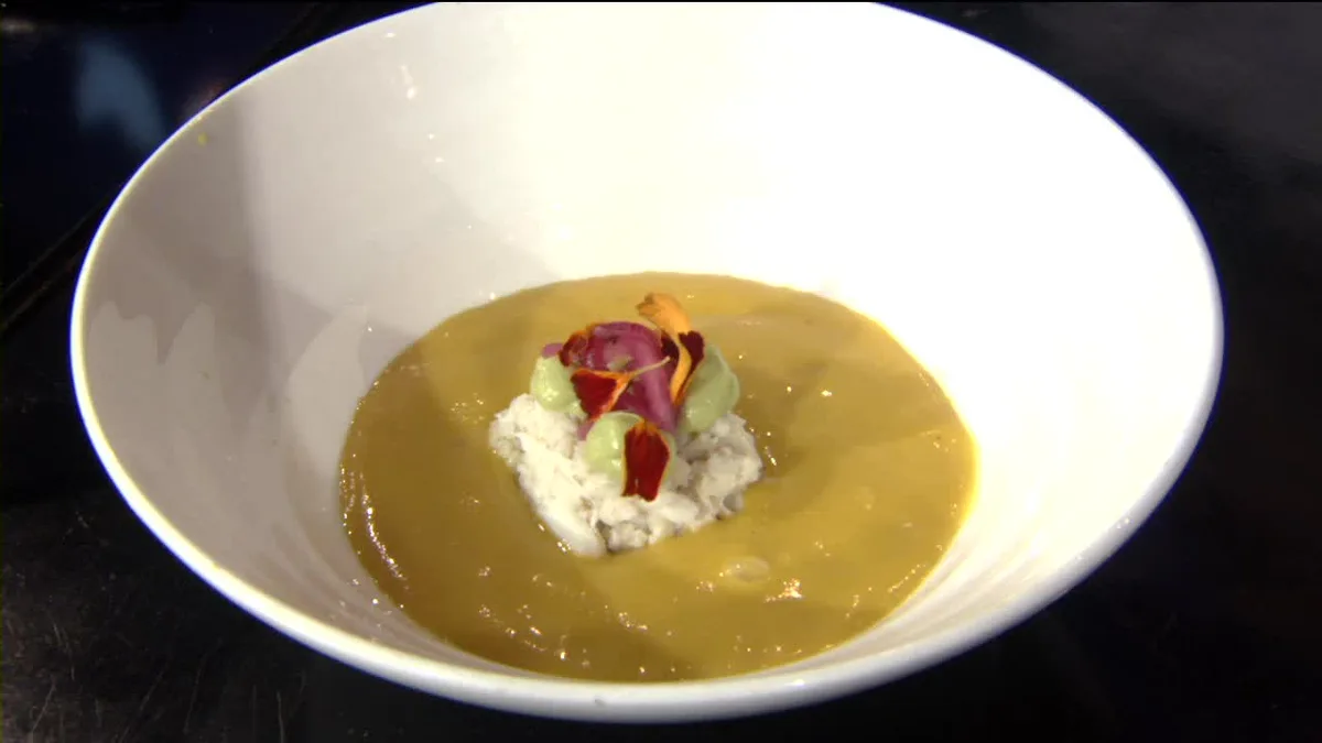 Pumpkin and Sweet Potato Soup