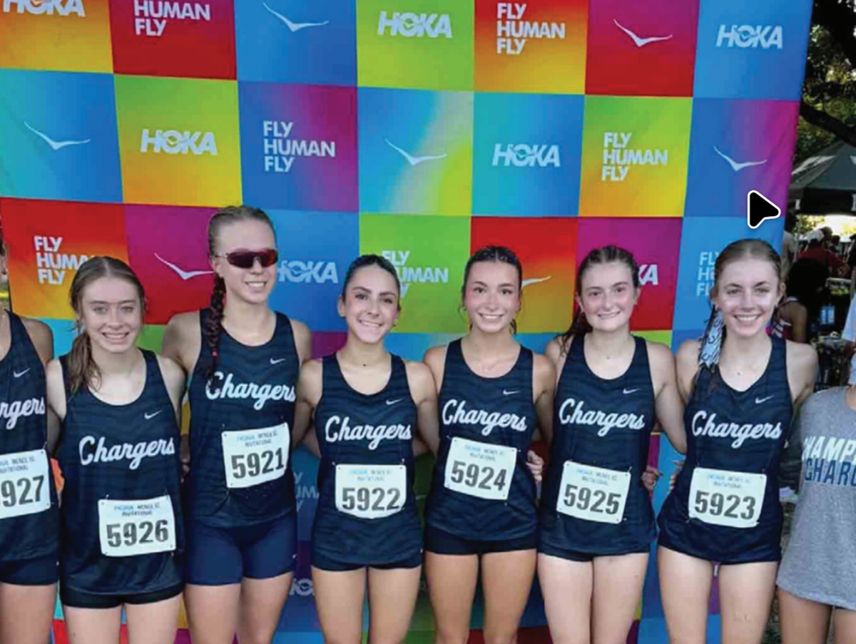 Chargers turn in top-five finishes at HOKA McNeil XC Invite