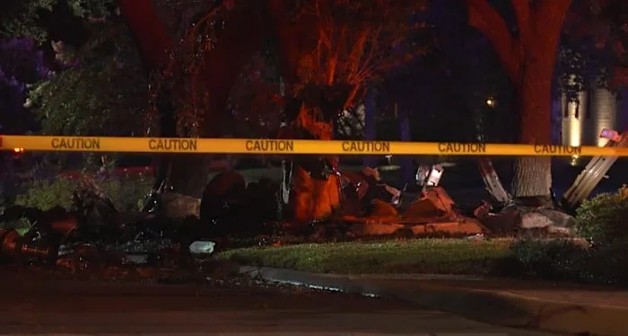 Houston man dead after SUV slams tree, catches fire on Potomac Drive