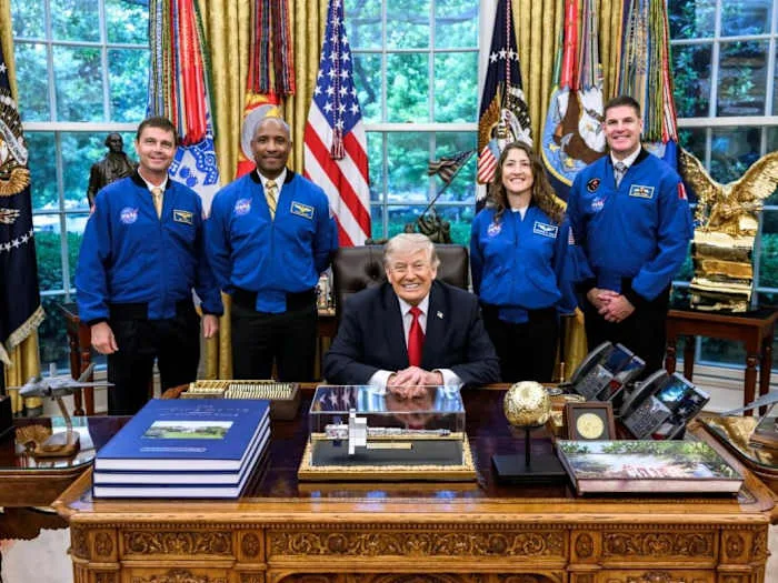 Donald Trump to present Space Medal of Honor to Artemis II crew at Johnson Space Center in Houston