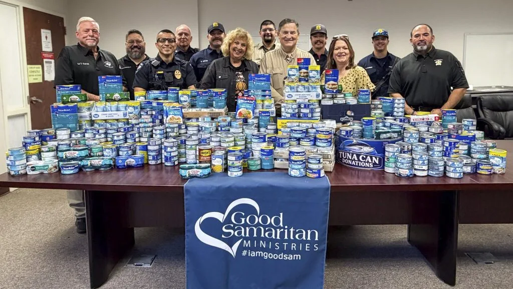 National Night Out nets 2,129 cans of tuna collected for Good Samaritan Ministries