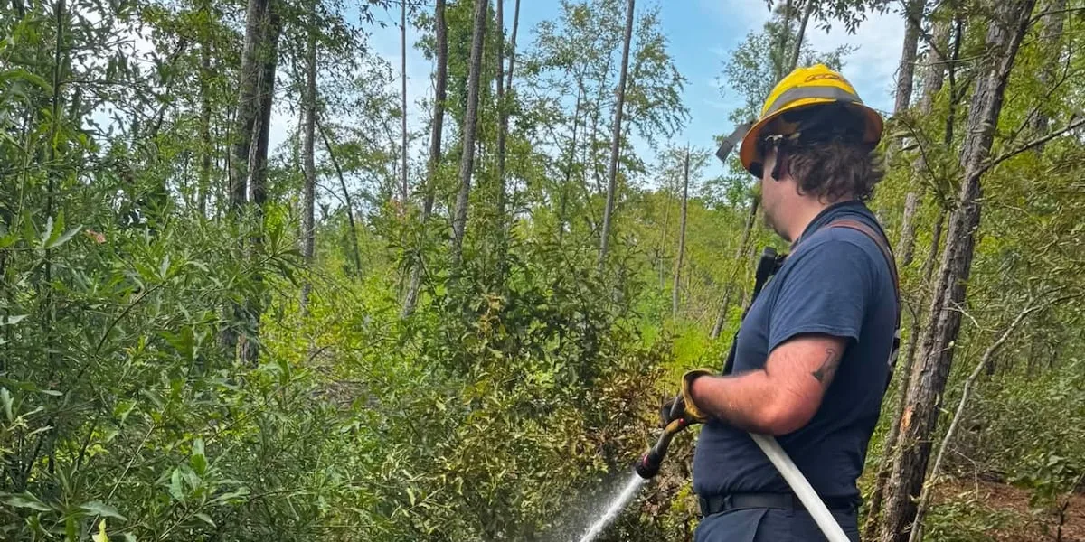 4 fire departments work to contain fire in Upshur County