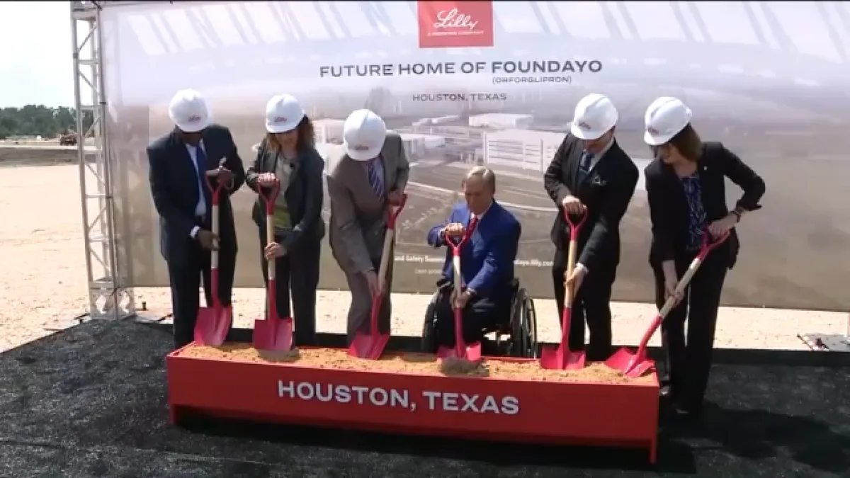 Lilly breaks ground in Generation Park, announces $15M contribution to San Jacinto College
