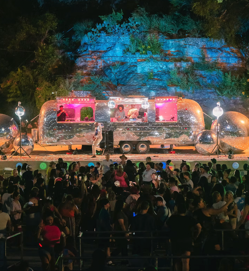 SoundCream outdoor disco finds new home at Sunken Garden Theater