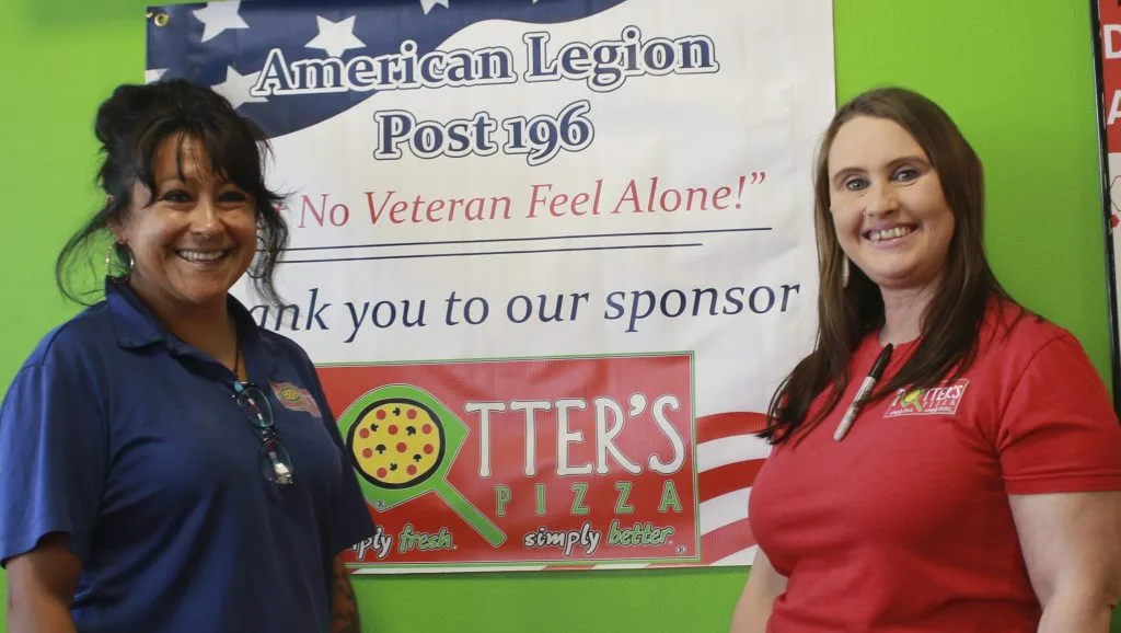 American Legion Post 196 fundraiser at Potter's Pizza