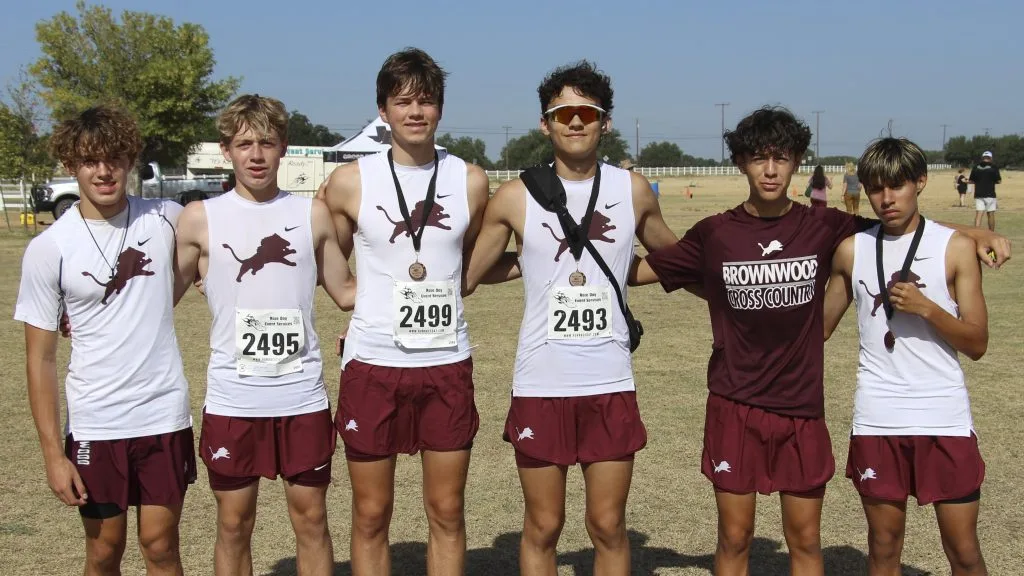 Lions cross country earns second-place team finish at Brady's Heart of Texas Invitational