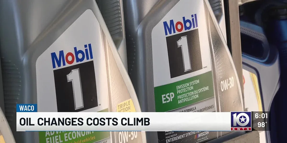 Oil change prices are going up - and your shop may not always have synthetic in stock