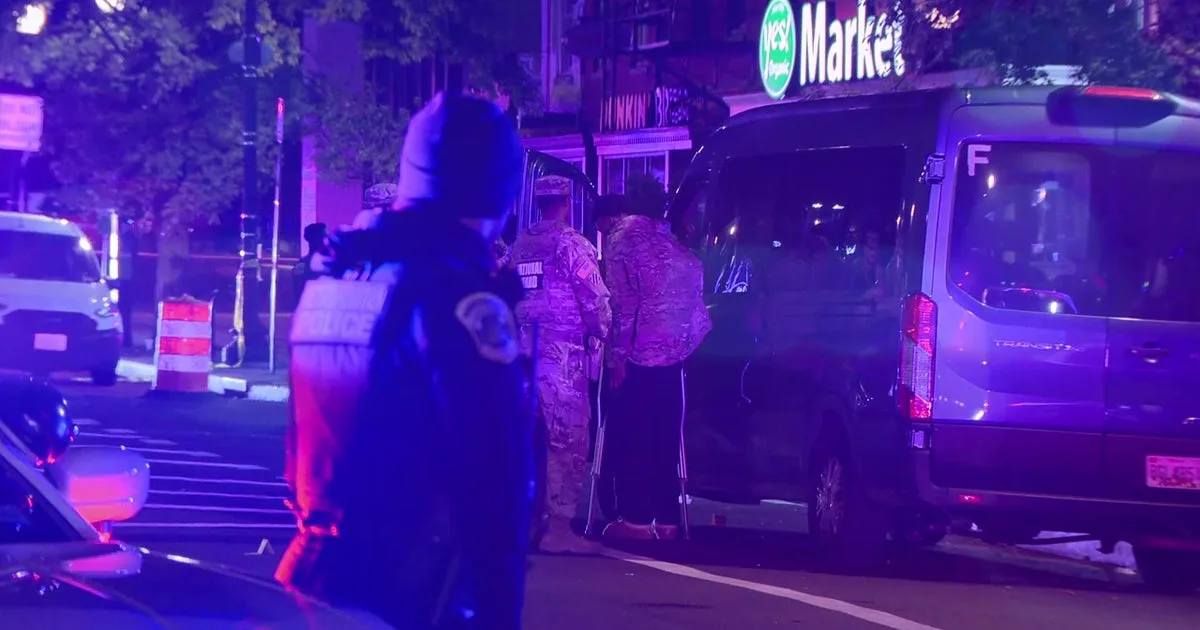 National Guard member shot in DC