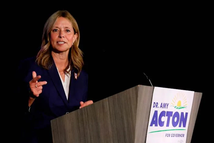 Assailant lunged at Democratic candidate for Ohio governor at fair, campaign says