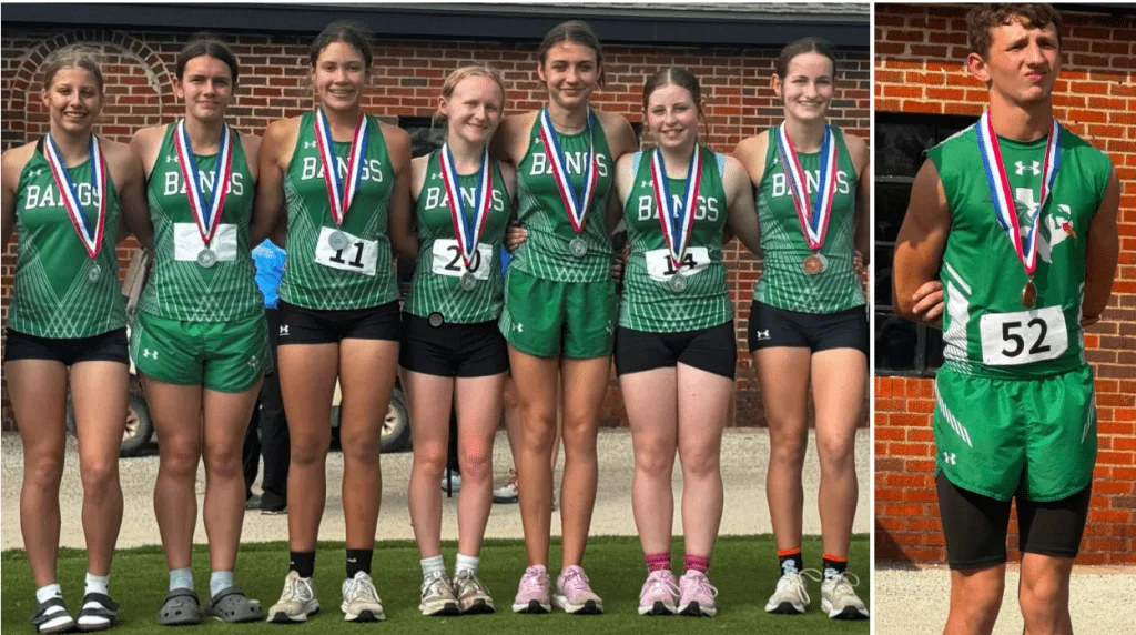 Bangs Lady Dragons advance to cross country regionals, one Dragon to join