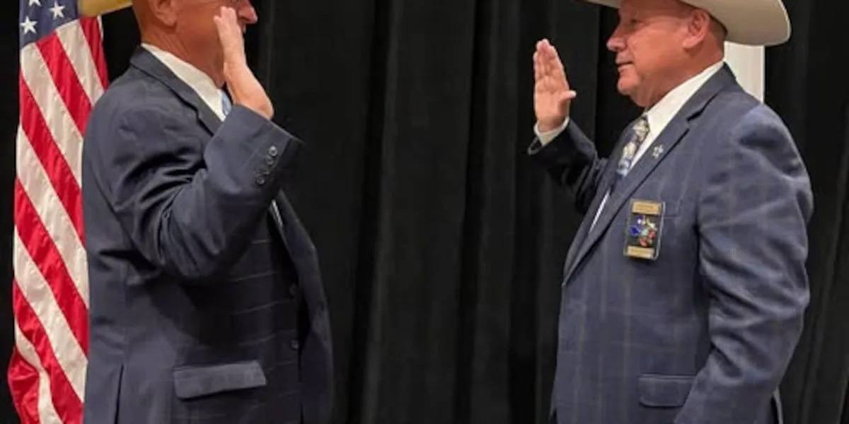 Midland County Sheriff sworn in as first Vice President of Sheriffs' Association of Texas