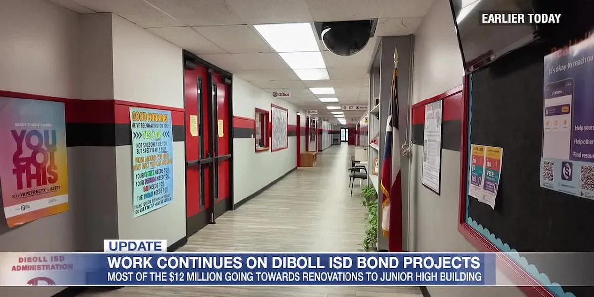 Diboll ISD begins $12 million landmark renovations at Diboll Junior High