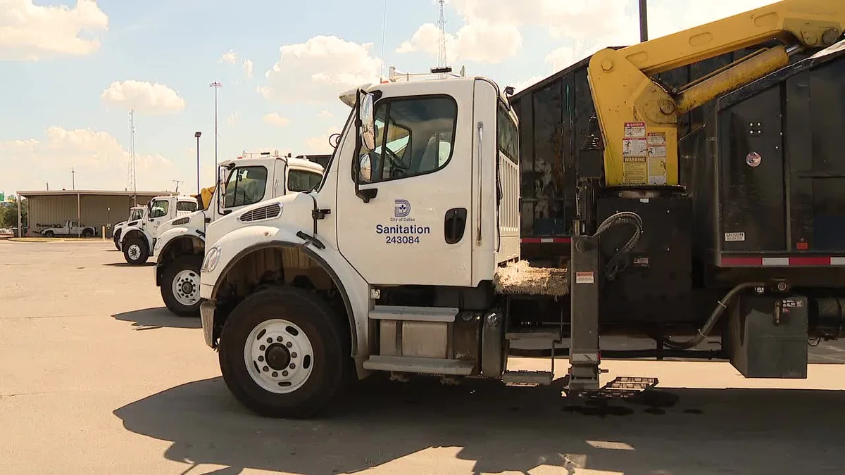 AI-powered cameras on Dallas trash trucks result in almost 4,000 notices, 57 citations