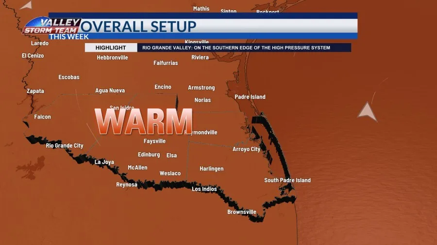 Hot, dry and hazy this week for the Rio Grande Valley