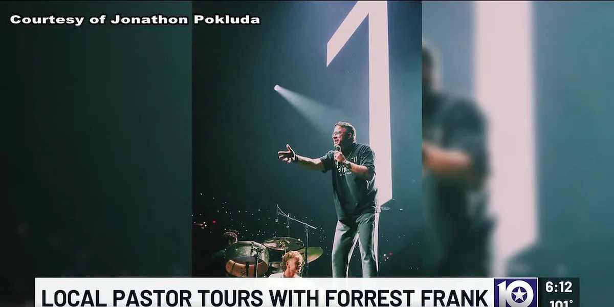 Waco pastor reflects on time on Forrest Frank's record-setting tour