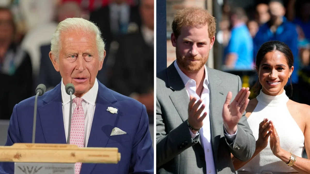 King Charles clarifies status of Prince Harry and his wife, Meghan, after their return to the UK
