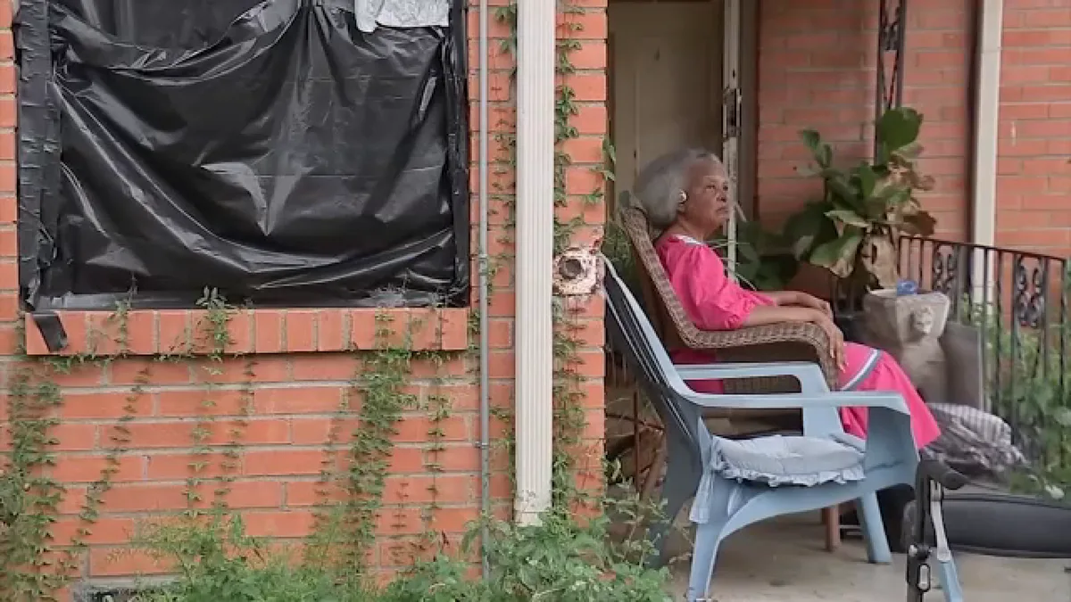 77-year-old woman says she can't afford repairs after man smashes 8 of her home windows