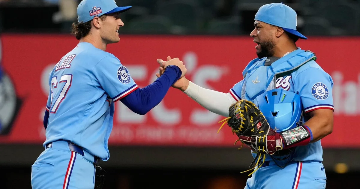 Durn and Daz homers, Quantrill's 6 scoreless innings help Rangers beat Angels 5-3