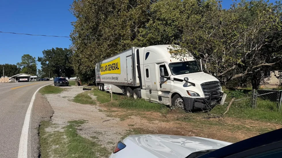 Semi crash in Enville area leaves two with minor injuries