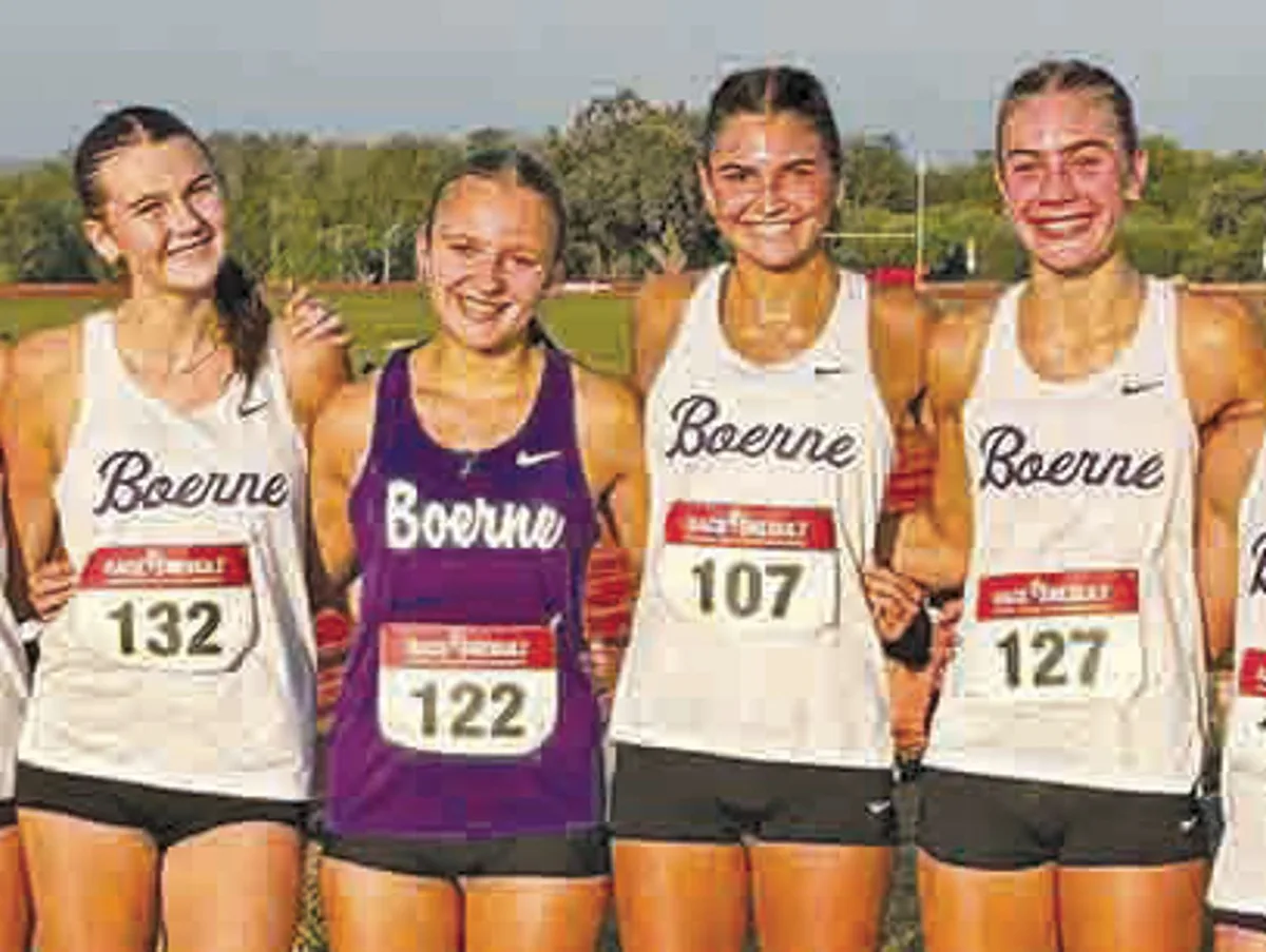 Lady Greyhounds take first at Medina Valley XC meet