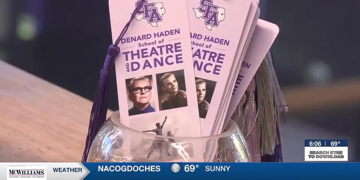 Niece's $4 million gift honors uncle with new SFA school name for theater and dance program