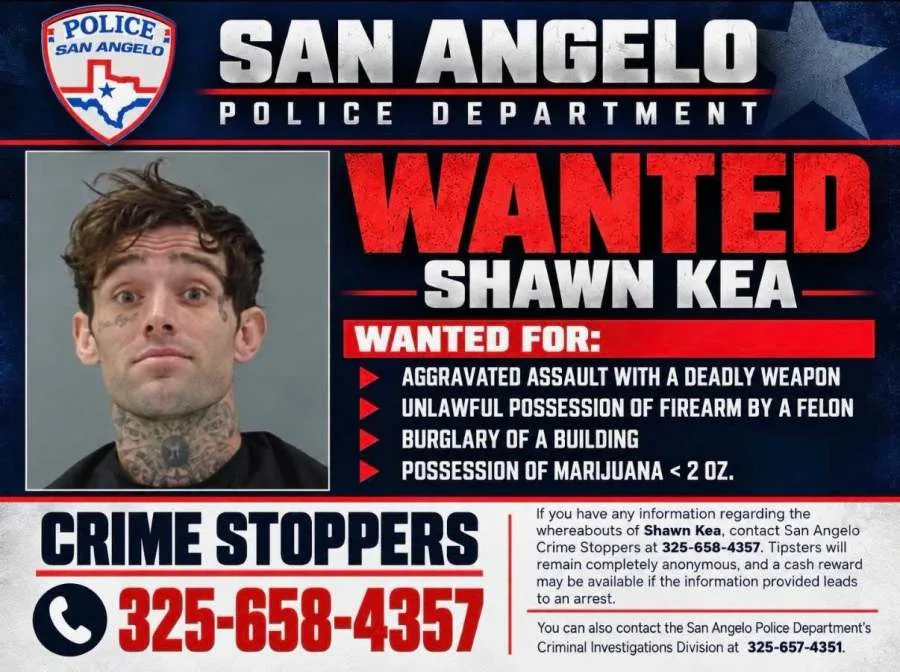 San Angelo police seek help finding Shawn Kea