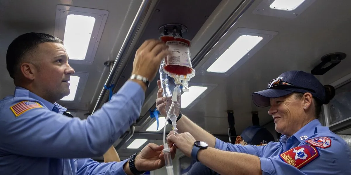 Killeen Fire Department becomes first in Central Texas to carry whole blood