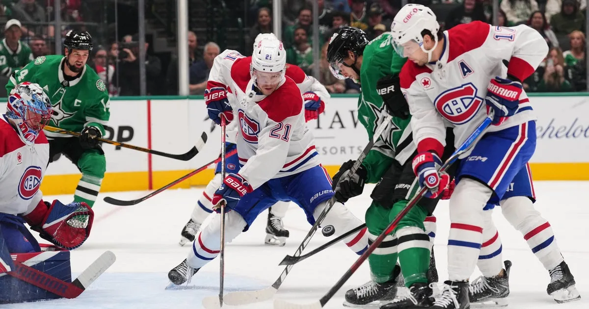 Canadiens extend win streak to four with 5-2 victory over Stars