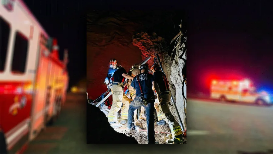 Juvenile rescued from collapsed cave in Garza County