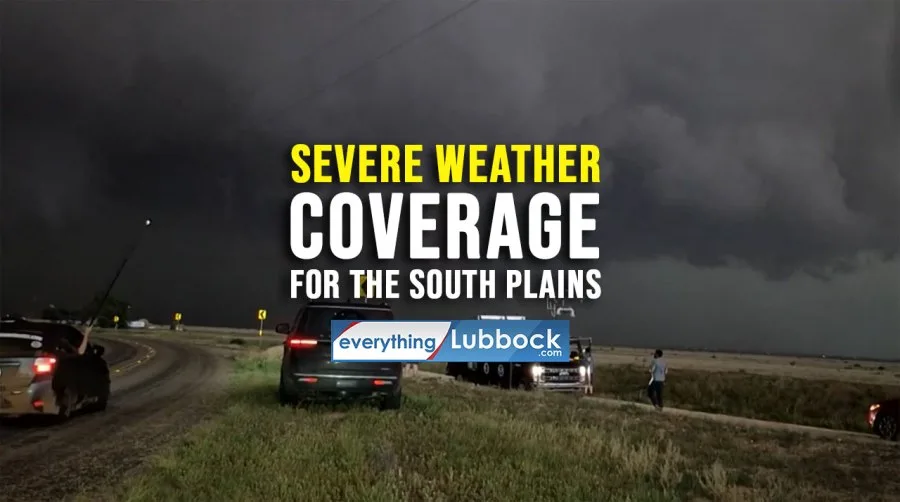 Severe weather coverage for the South Plains, October 14